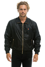 Classic MENS BASIC WINDBREAKER - BLACK