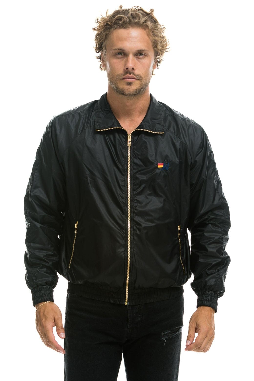 Classic MENS BASIC WINDBREAKER - BLACK