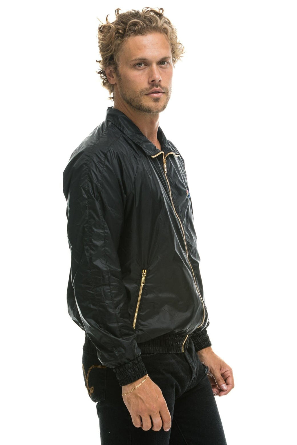 Classic MENS BASIC WINDBREAKER - BLACK