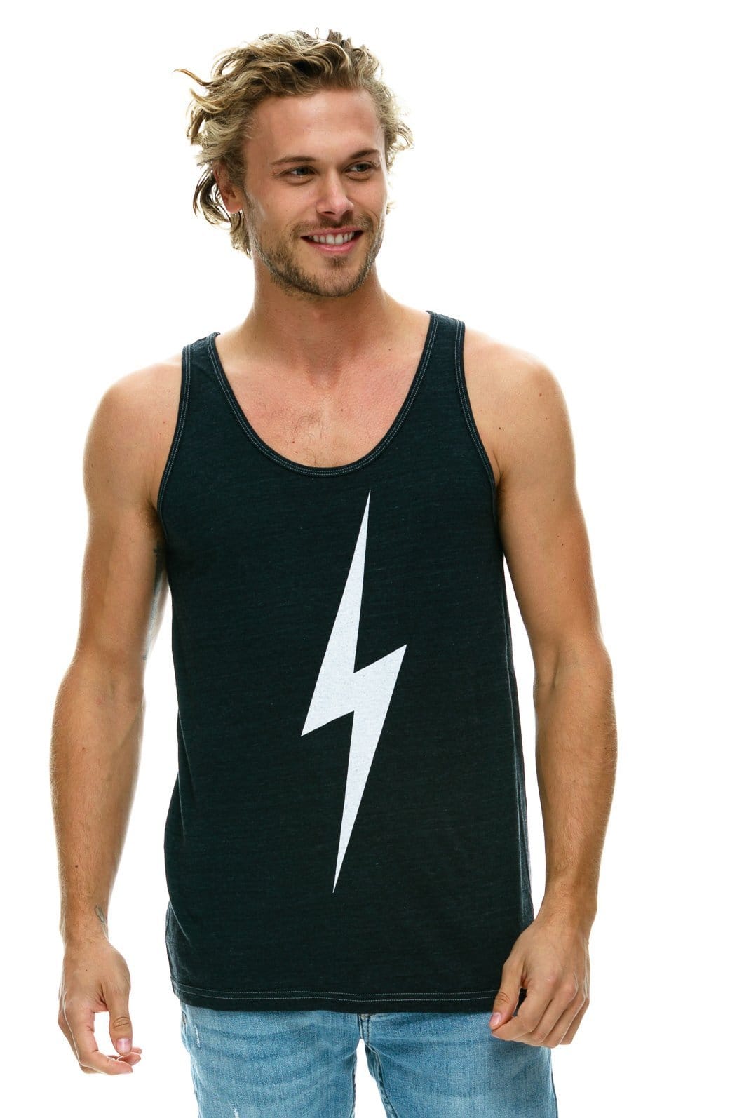 Classic MENS BOLT TANK - CHARCOAL