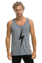 Classic MENS BOLT TANK - HEATHER GREY