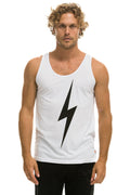 Classic MENS BOLT TANK - WHITE