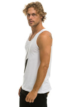 Classic MENS BOLT TANK - WHITE