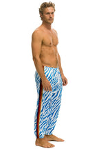 Classic CLASSIC VELVET SWEATPANTS - BLUE TIGER