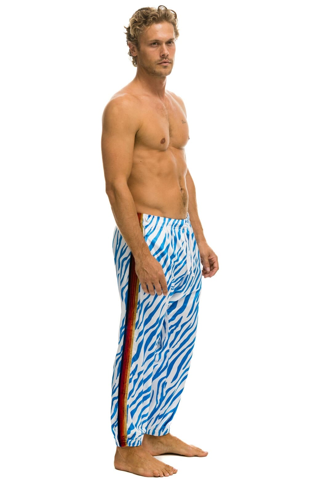 Classic CLASSIC VELVET SWEATPANTS - BLUE TIGER