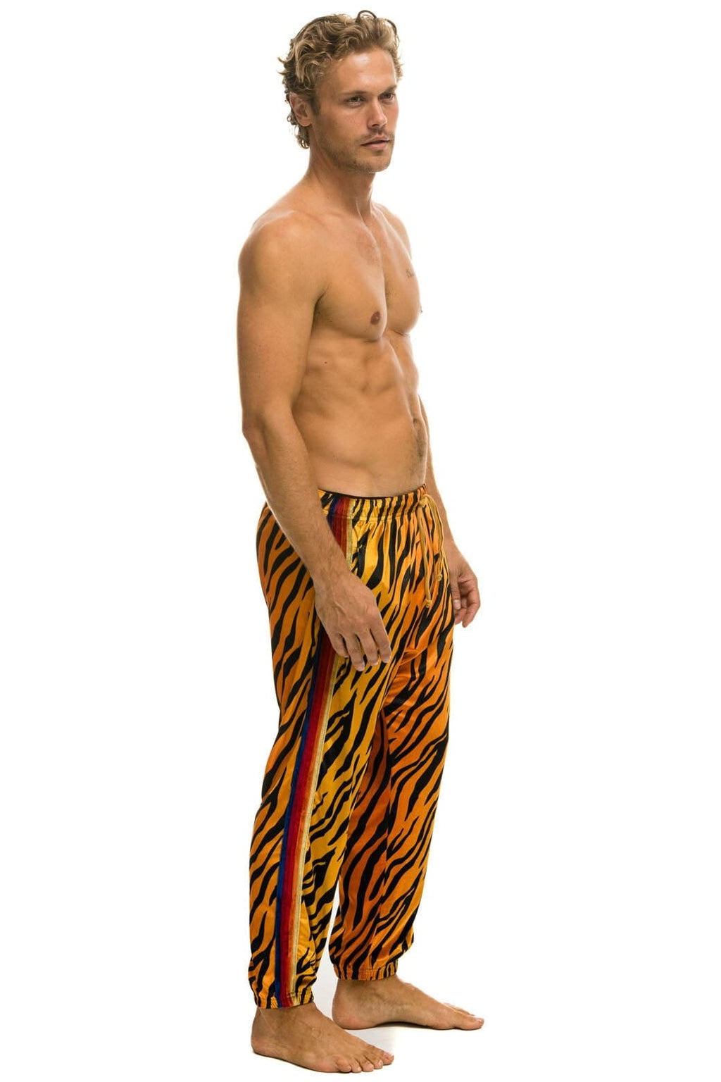 Classic CLASSIC VELVET SWEATPANTS - TIGER