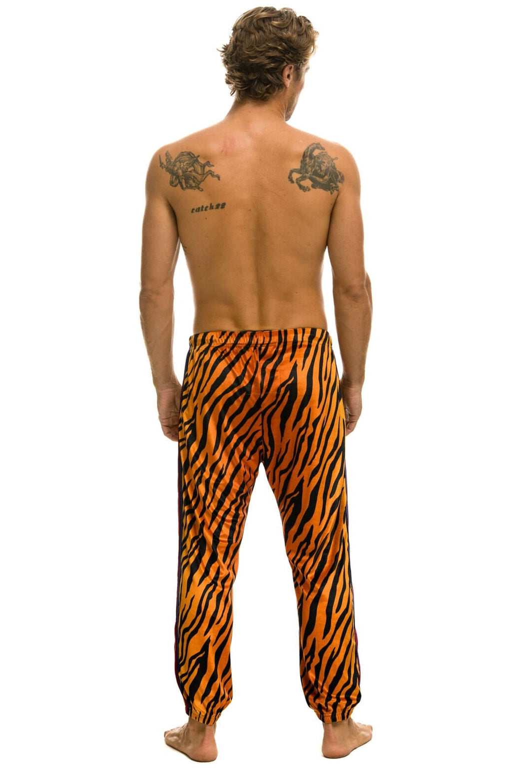 Classic CLASSIC VELVET SWEATPANTS - TIGER