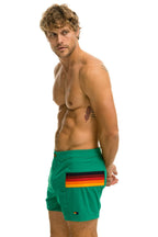 Classic MENS HORIZONTAL 5 STRIPE FLEX SHORTS - AMAZON