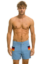 Classic MENS HORIZONTAL 5 STRIPE FLEX SHORTS - ISLANDA