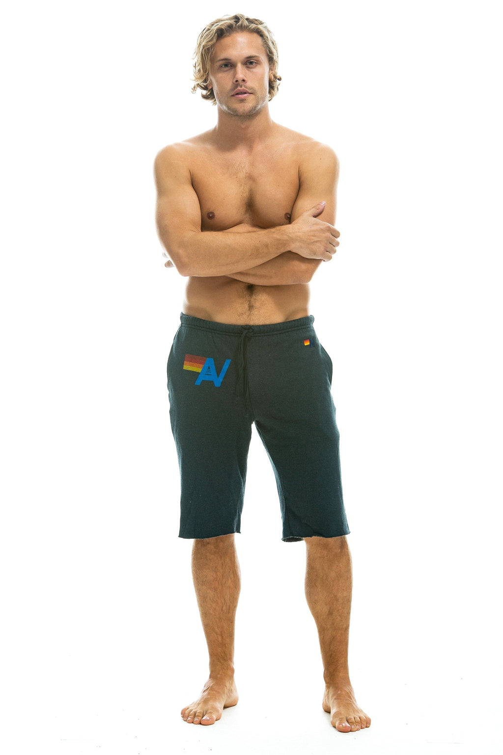 Classic LOGO SWEATSHORTS - CHARCOAL