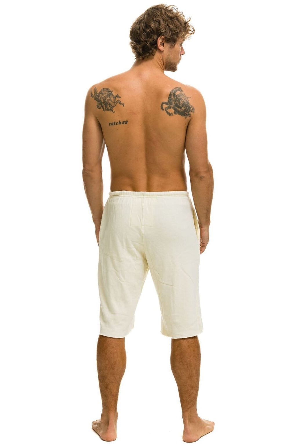 Classic LOGO SWEATSHORTS - VINTAGE WHITE