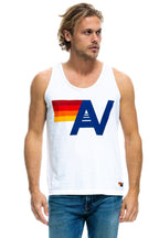Classic MENS LOGO TANK - WHITE