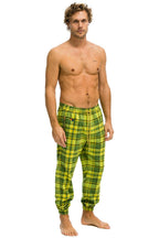 Classic UNISEX PLAID LODGE PANT - AVOCADO PLAID