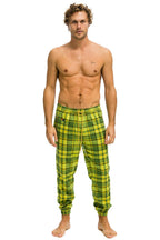 Classic UNISEX PLAID LODGE PANT - AVOCADO PLAID