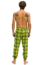 Classic UNISEX PLAID LODGE PANT - AVOCADO PLAID