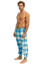 Classic UNISEX PLAID LODGE PANT - SKY PLAID