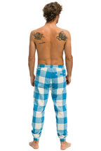 Classic UNISEX PLAID LODGE PANT - SKY PLAID