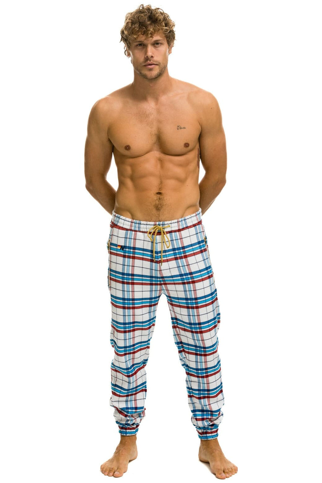Classic UNISEX PLAID LODGE PANT - MONTAUK PLAID