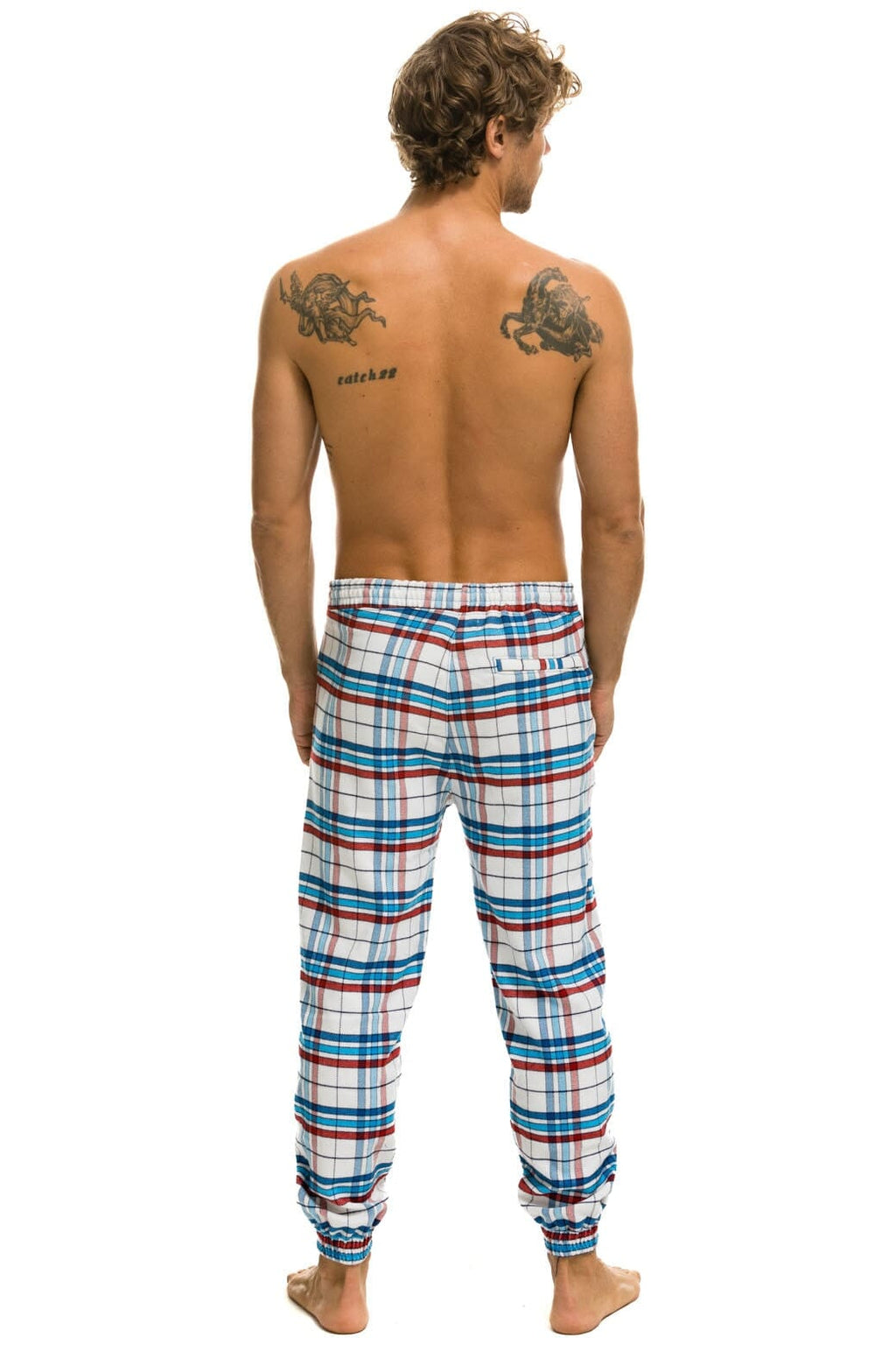 Classic UNISEX PLAID LODGE PANT - MONTAUK PLAID