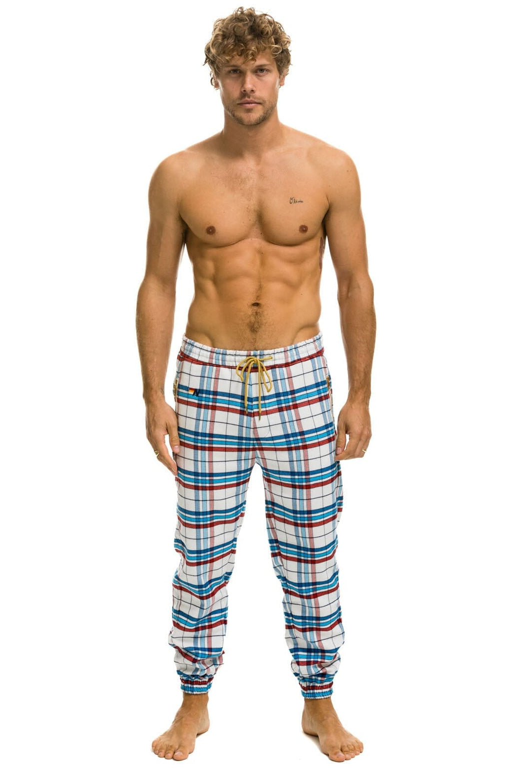 Classic UNISEX PLAID LODGE PANT - MONTAUK PLAID