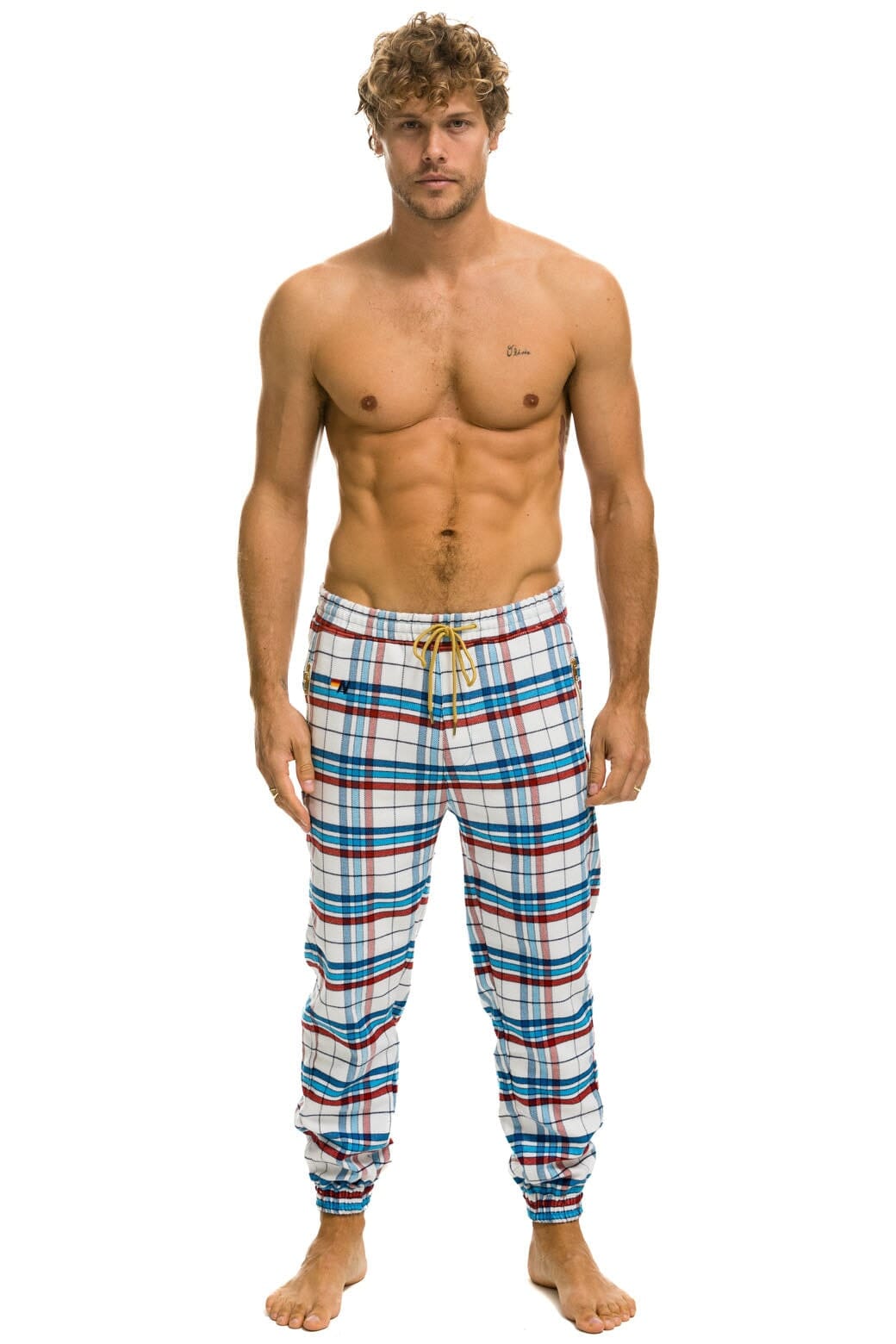 Classic UNISEX PLAID LODGE PANT - MONTAUK PLAID