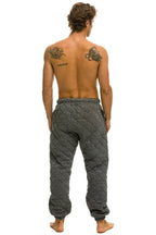 Classic QUILTED SWEATPANTS - HEATHER GREY