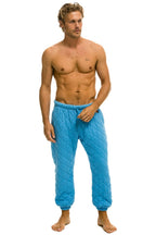 Classic QUILTED SWEATPANTS - OCEAN