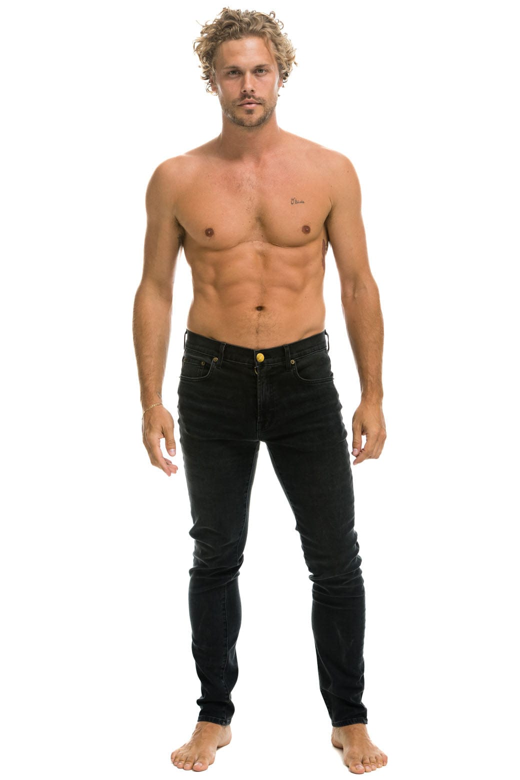 Classic MENS SLIM FIT SURFER DENIM JEAN - VINTAGE BLACK