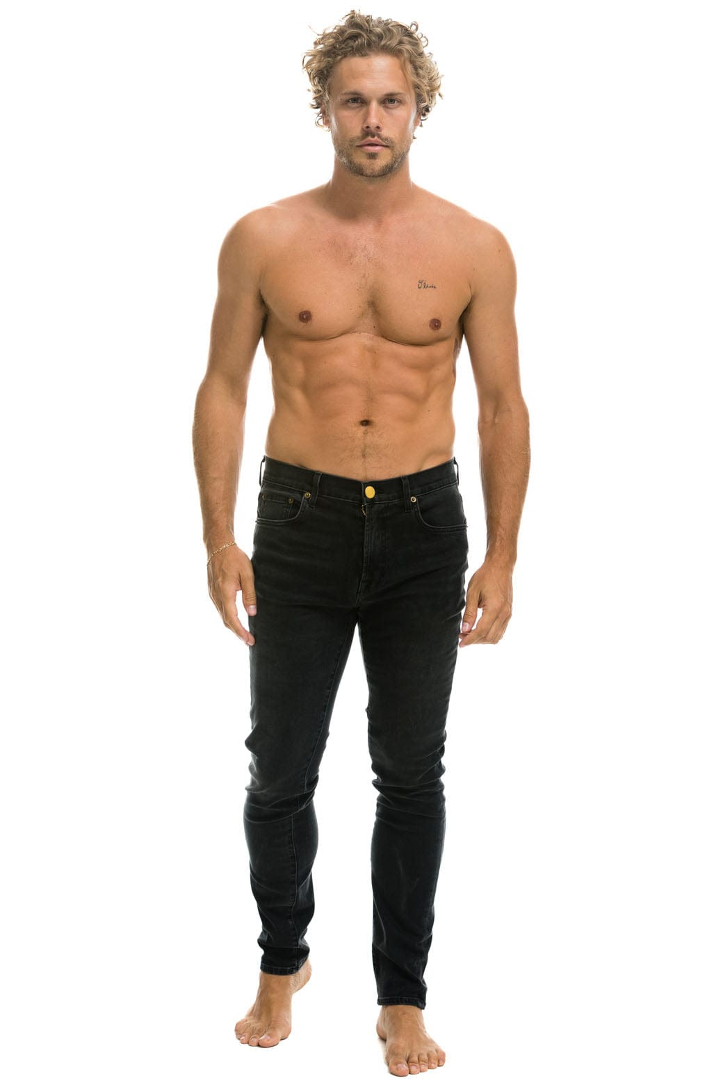 Classic MENS SLIM FIT SURFER DENIM JEAN - VINTAGE BLACK