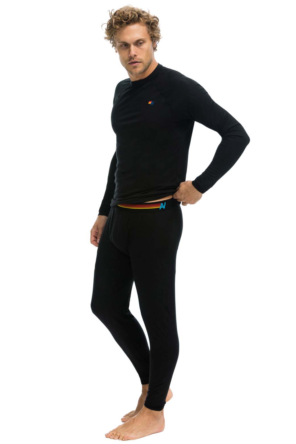 Classic MICRO MODAL BASE LAYER BOTTOM - BLACK