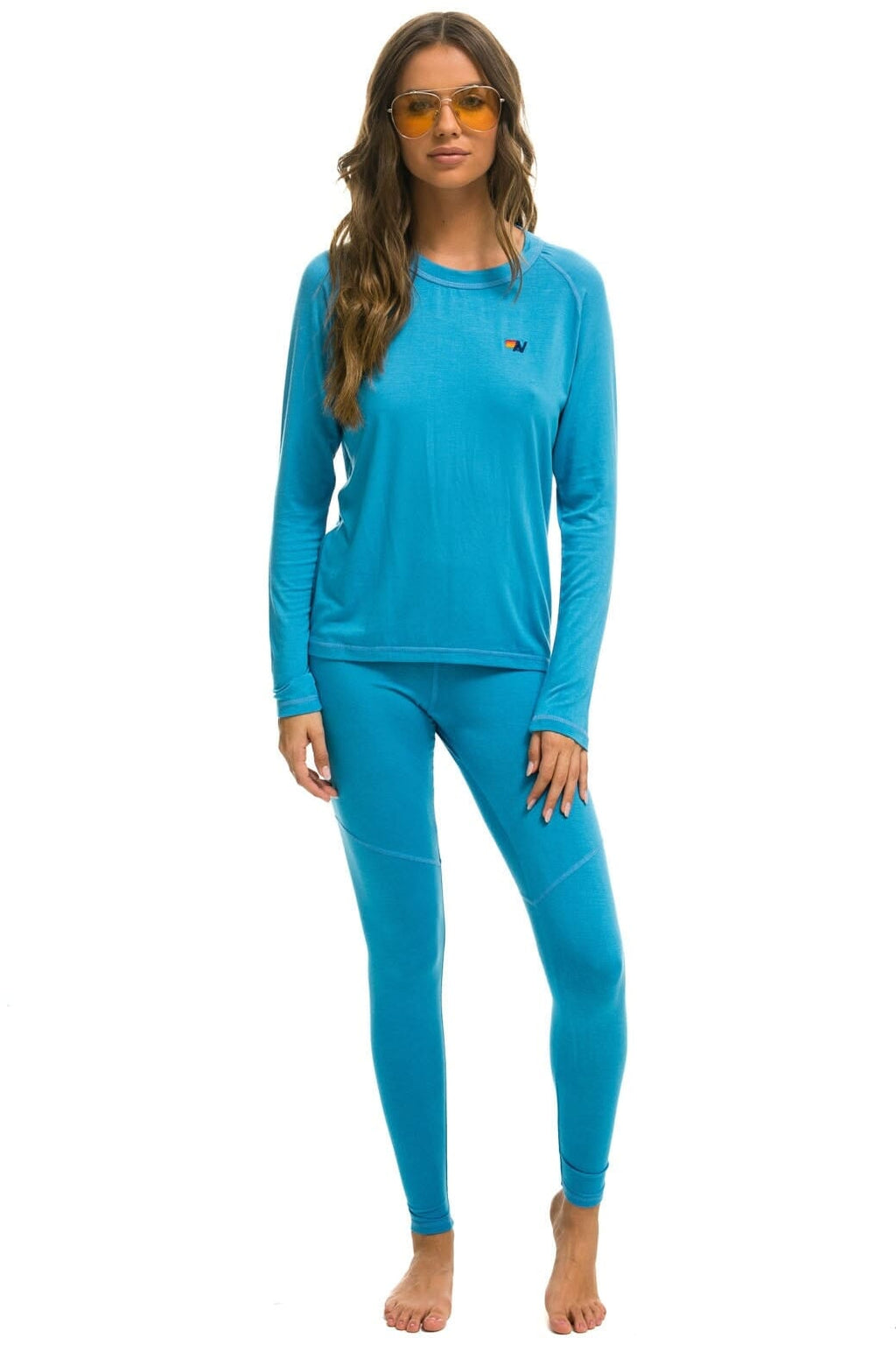 Classic MICRO MODAL BASE LAYER BOTTOM - OCEAN