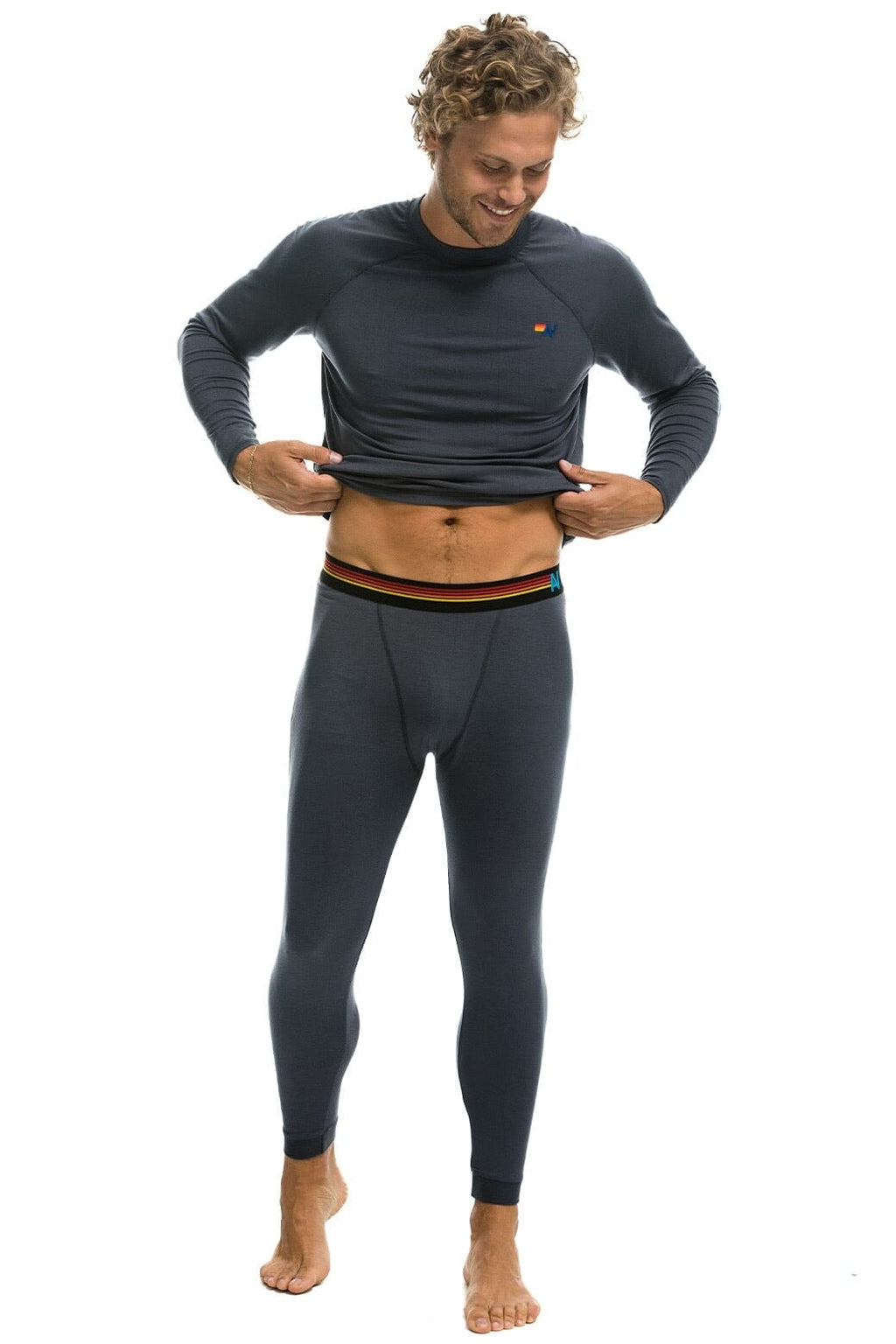 Classic MICRO MODAL BASE LAYER BOTTOM - TITANIUM