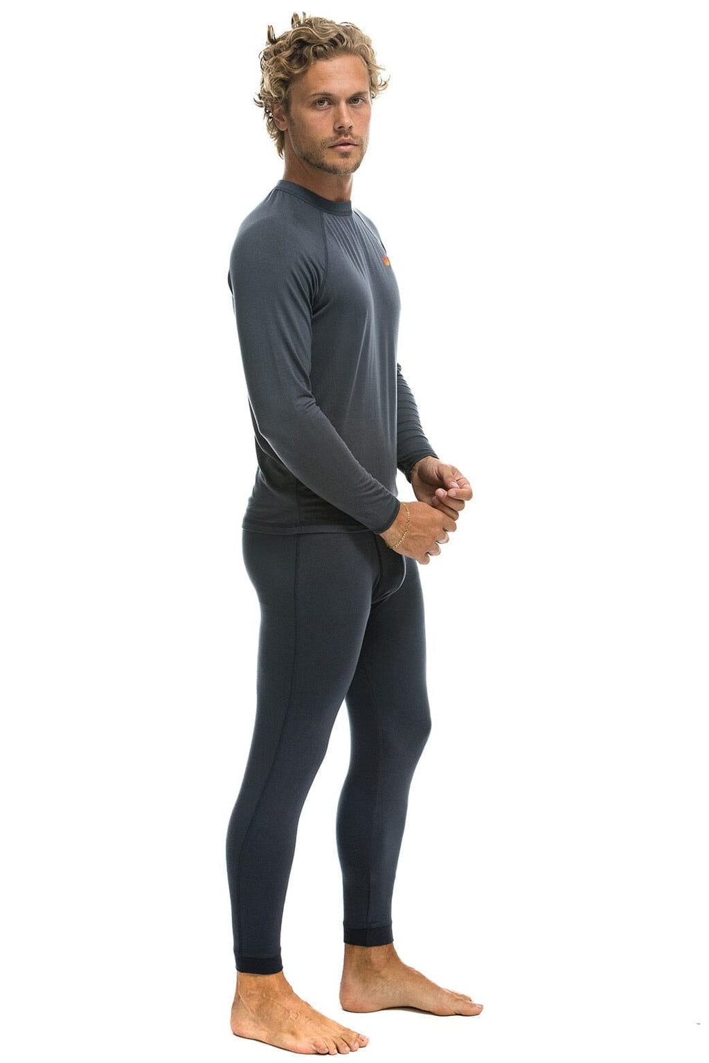 Classic MICRO MODAL BASE LAYER BOTTOM - TITANIUM