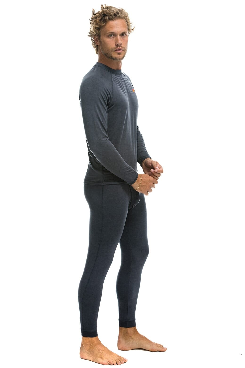 Classic MICRO MODAL BASE LAYER BOTTOM - TITANIUM