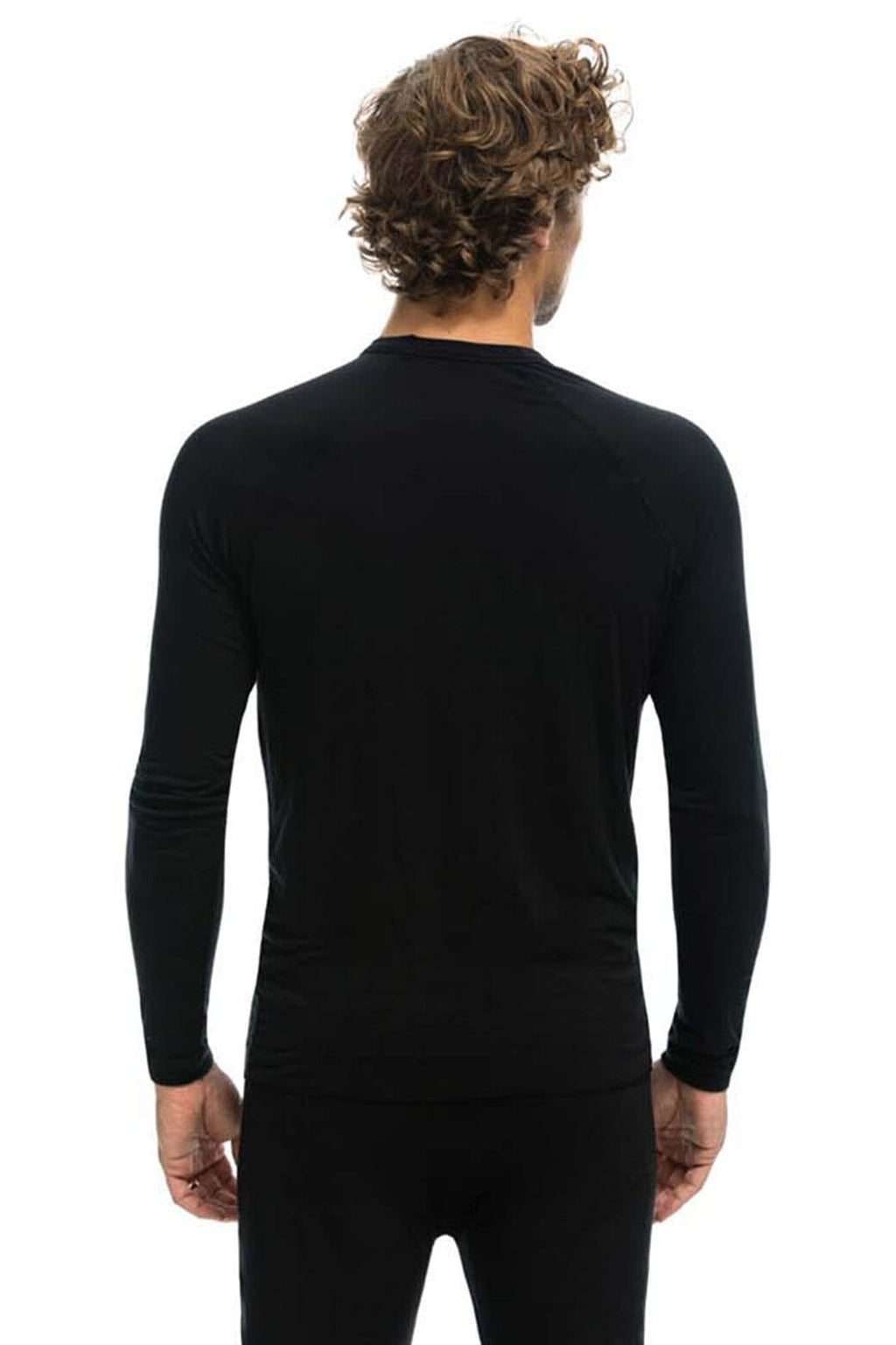 Classic MICRO MODAL BASE LAYER TOP - BLACK