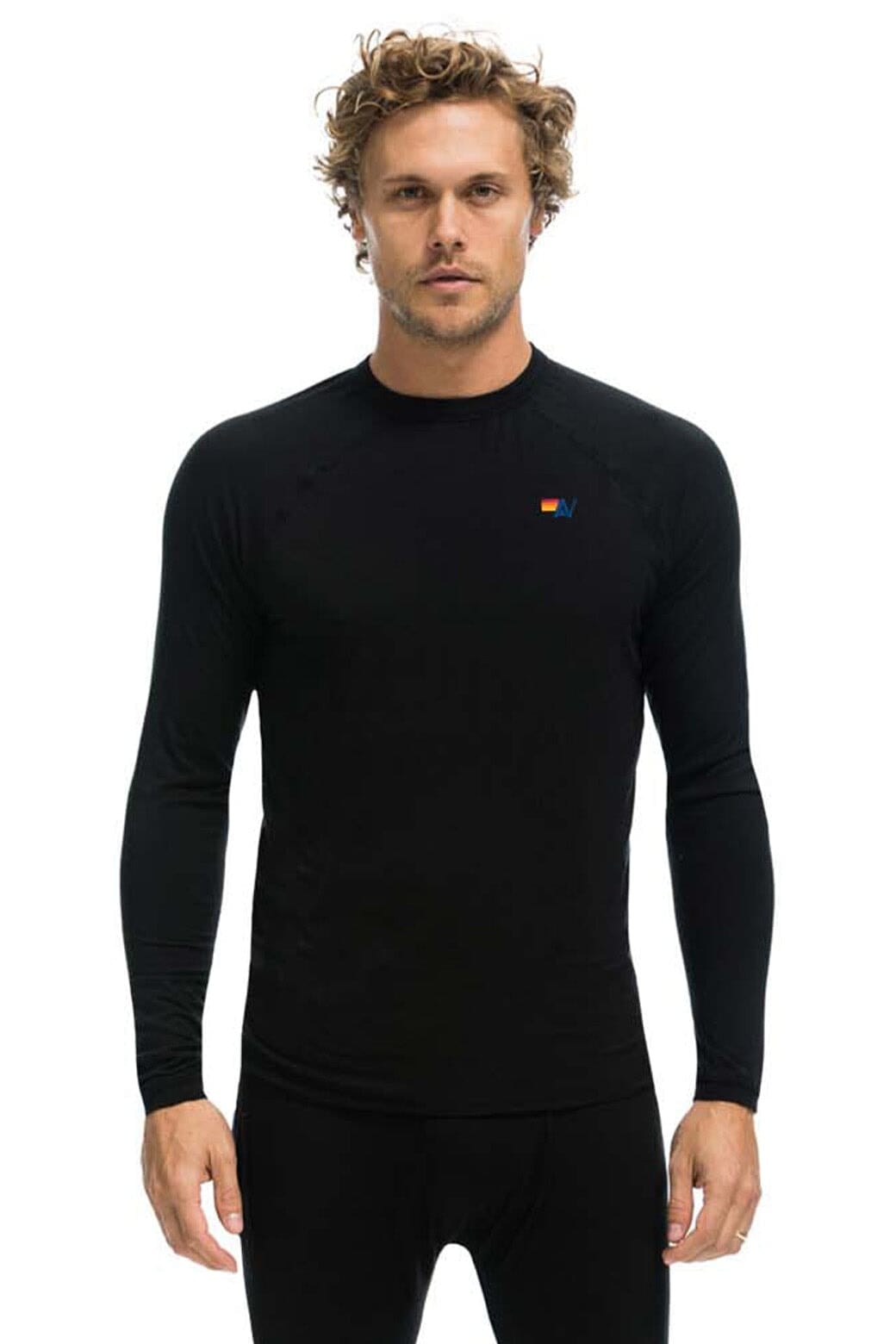 Classic MICRO MODAL BASE LAYER TOP - BLACK