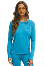Classic MICRO MODAL BASE LAYER TOP - OCEAN