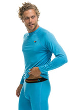 Classic MICRO MODAL BASE LAYER TOP - OCEAN