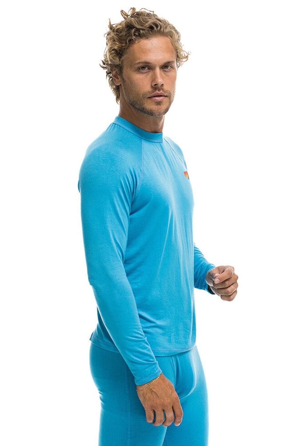 Classic MICRO MODAL BASE LAYER TOP - OCEAN