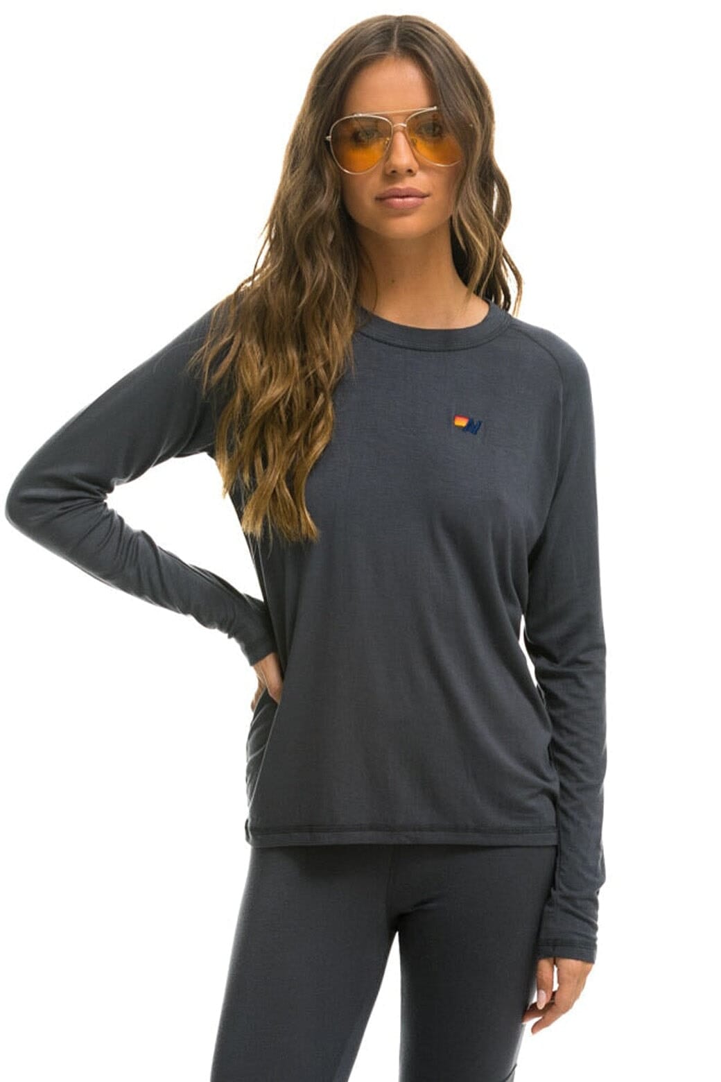 Classic MICRO MODAL BASE LAYER TOP - TITANIUM