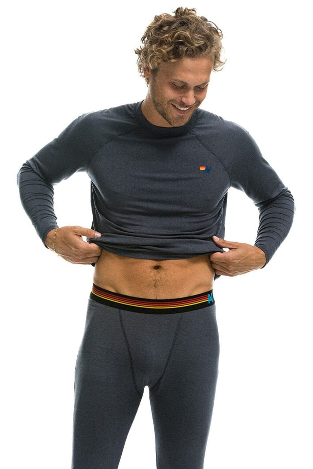 Classic MICRO MODAL BASE LAYER TOP - TITANIUM