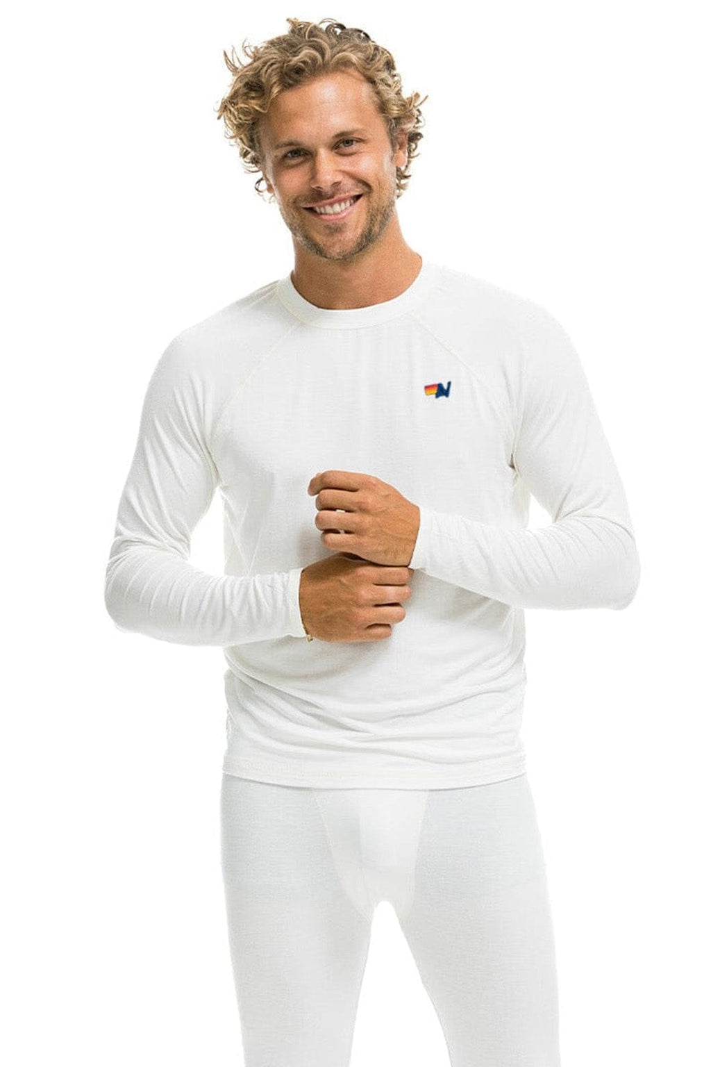 Classic MICRO MODAL BASE LAYER TOP - VINTAGE WHITE