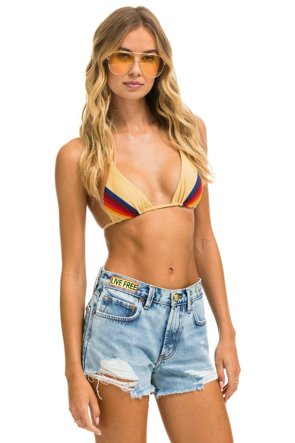 Classic MID RISE BOYFRIEND CUTOFF JEAN SHORTS - SUPER LIGHT