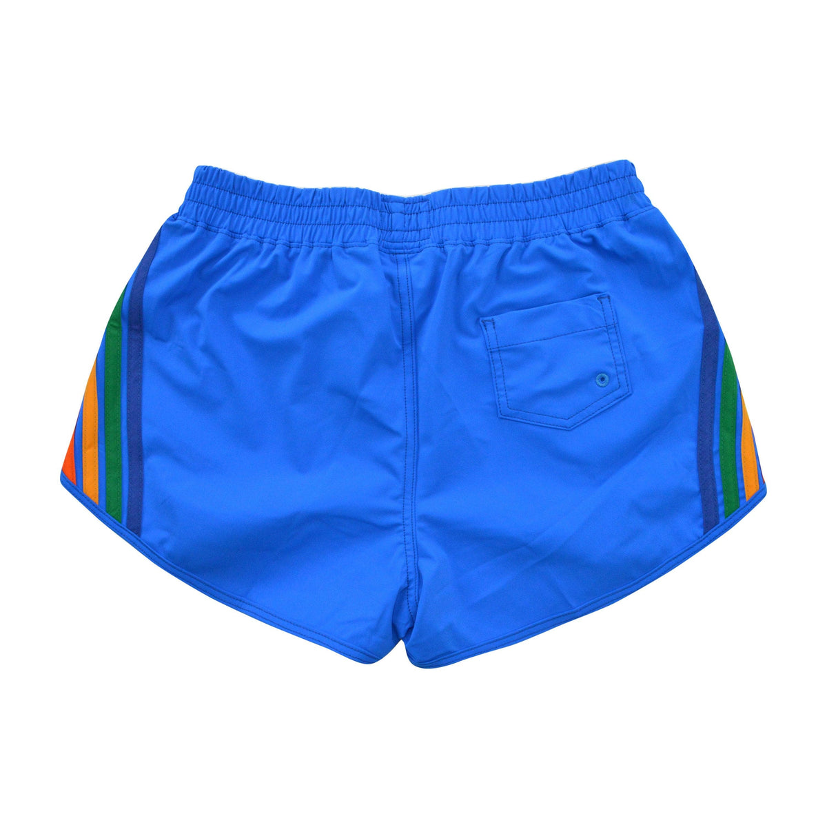 Classic WOMENS 5 STRIPE FLEX BOARD SHORTS - PARROT RAINBOW