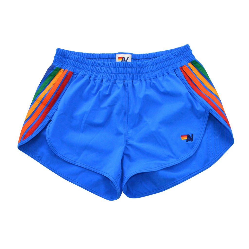 Classic WOMENS 5 STRIPE FLEX BOARD SHORTS - PARROT RAINBOW