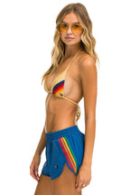 Classic WOMENS 5 STRIPE FLEX BOARD SHORTS - SEA RAINBOW