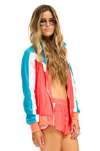 Classic NEW WOMENS ULTRA LIGHT JOGGER SHORTS - NEON RED