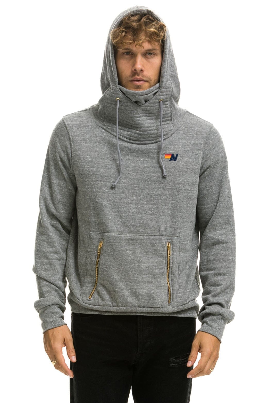 Classic NINJA PULLOVER HOODIE - HEATHER GREY