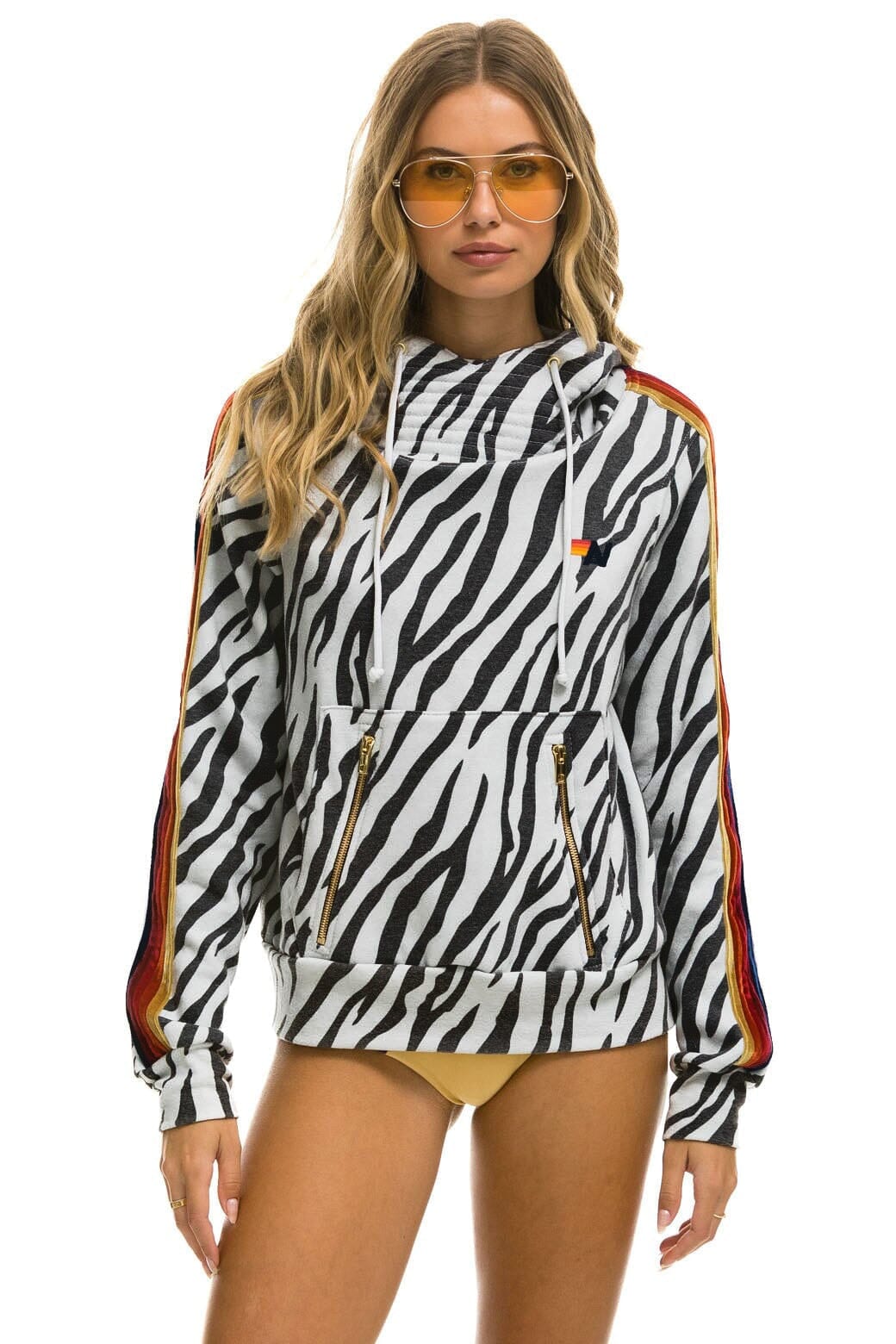 Classic NINJA PULLOVER HOODIE - ZEBRA