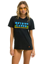 Classic OUTSIDE LANDS 2024 UNISEX CREW TEE - CHARCOAL